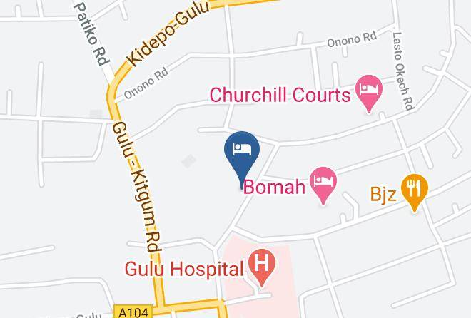 Gulu Municipality - Acholi Inn Maps