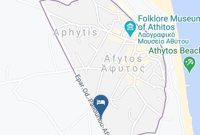 Khalkidhiki - Achtis Hotel Maps