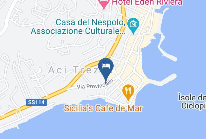 Catania - Acitrezza B&b Maps