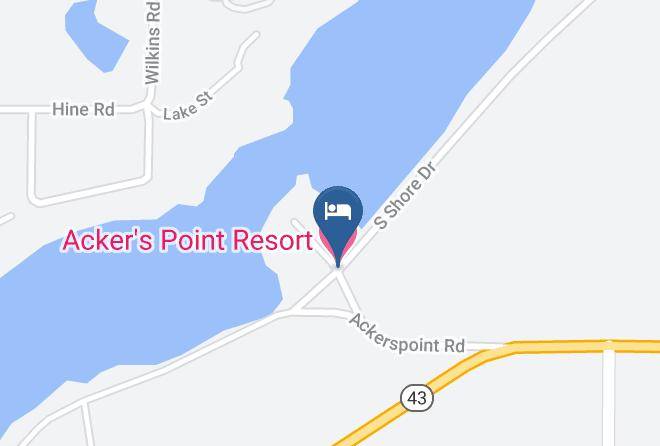 Barry County - Acker's Point Resort Maps