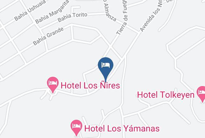 Ushuaia - Acogedora Cabana Maps