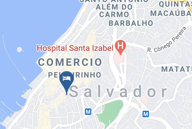 Salvador - Acomodacao Com Cama Queen Maps
