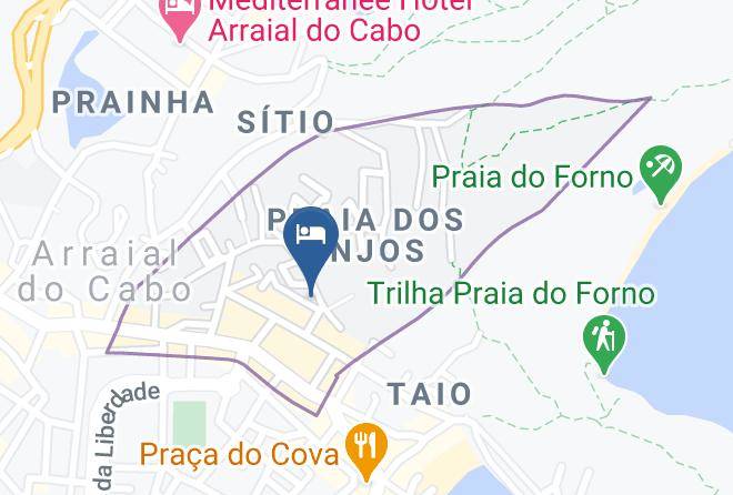 Arraial Do Cabo - Acomodacoes Araujo Maps