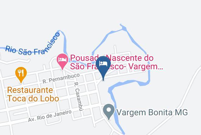 Vargem Bonita - Aconchego Canastra Hotel Maps