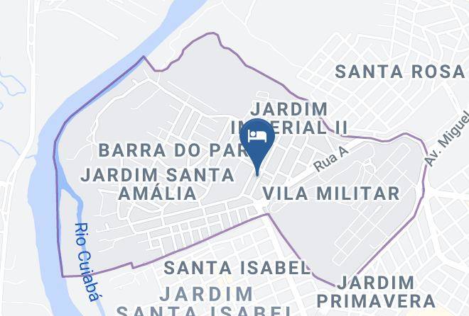 Cuiaba - Aconchego Cuiabano Maps