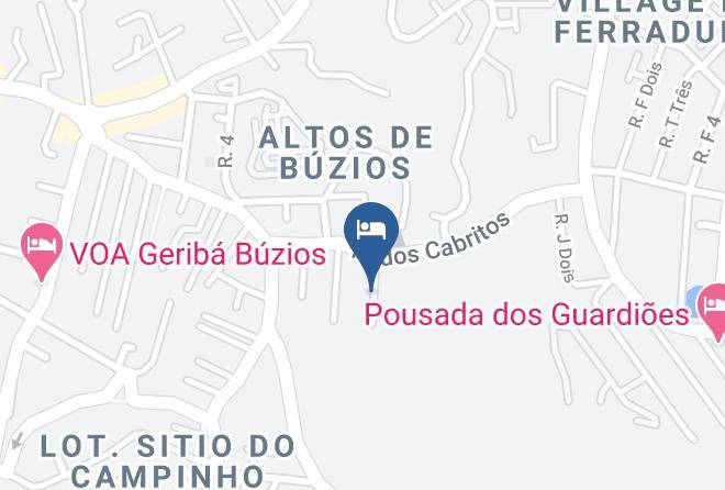 Aconchego De Buzios Map