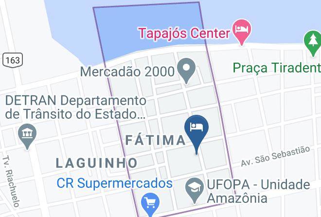 Santarem - Aconchego Do Arua Maps