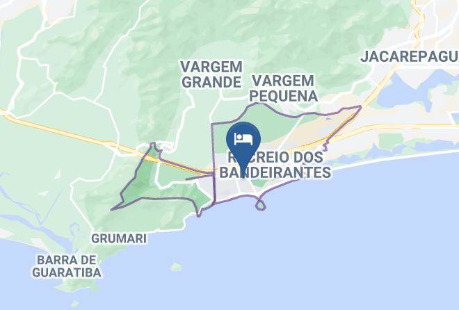 Rio De Janeiro Recreio Dos Bandeirantes - Aconchego Na Praia Maps