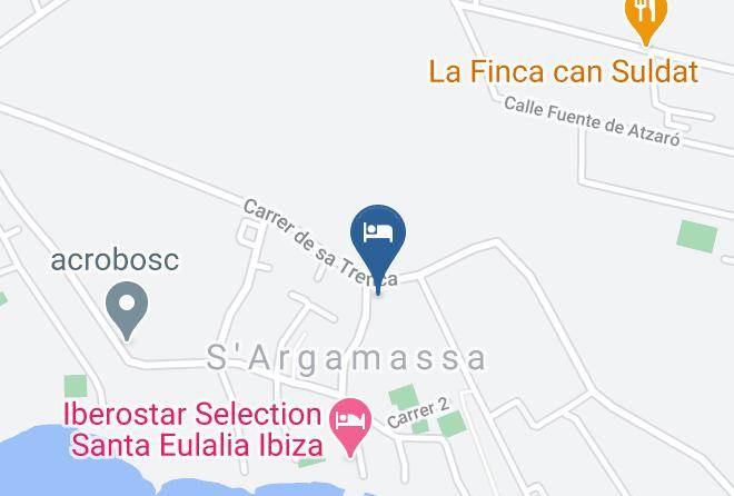 Acora Ibiza Map