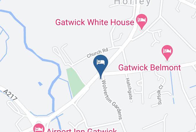 Surrey - Acorn Lodge Gatwick Maps