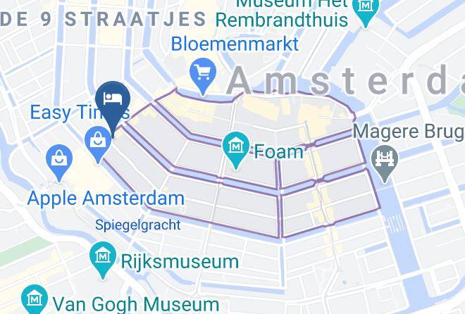 Amsterdam - Acostar Hotel Maps