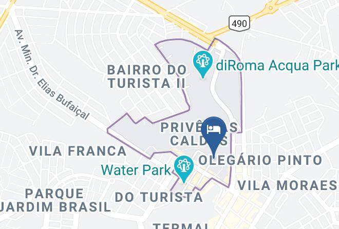 Caldas Novas - Acqua Bella Thermas Hotel Maps