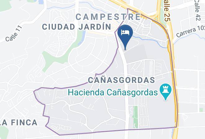 Cali - Acqua Santa Lofts Hotel Maps