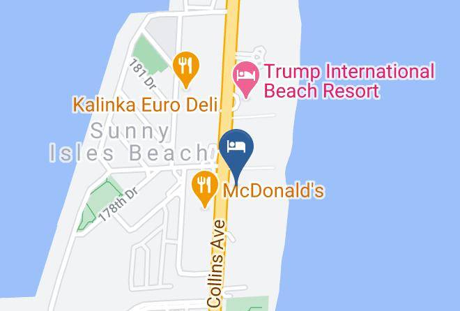 Miami Dade - Acqualina Resort & Residences On The Beach Maps