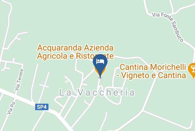 Rome - Acquaranda Azienda Agricola E Ristorante Maps