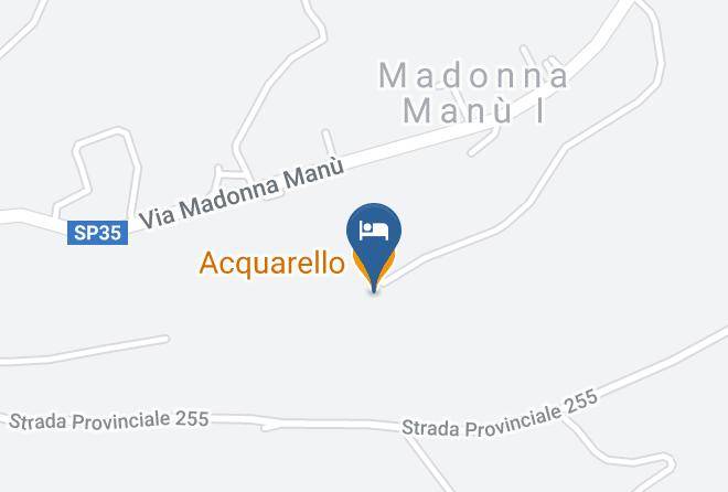 Fermo - Acquarello Maps