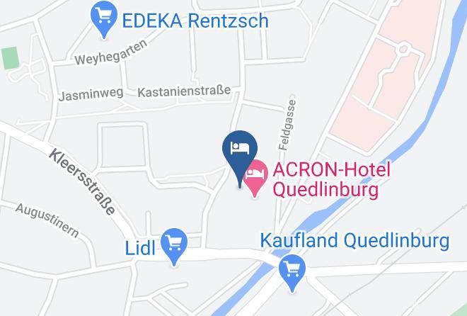 Harz - Acron Hotel Quedlinburg Maps