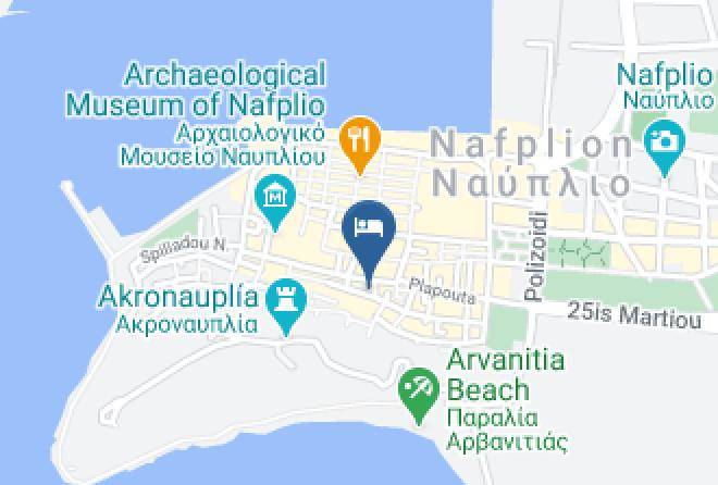 Argolis - Acronafplia Pension Maps