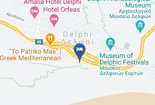 Fokis - Acropole Delphi Hotel Maps