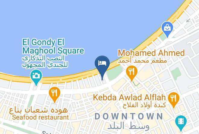 Alexandria - Acropole Hotel Maps