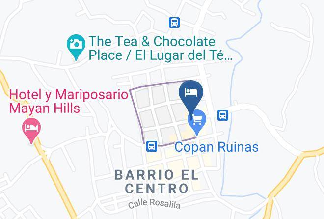 Copan Ruinas - Acropolis Maya Maps