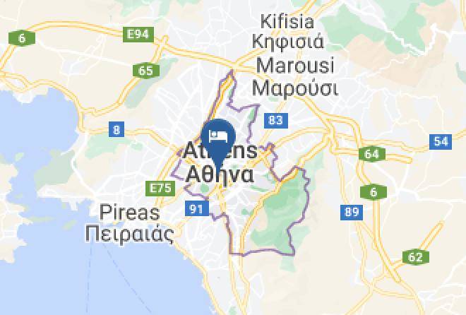 Central Athens - Acropolis Suites Troulanda Maps