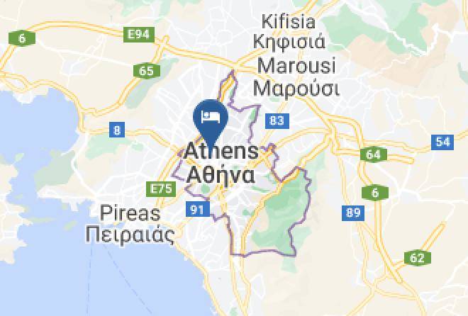 Central Athens - Acropolis View Dream Maps