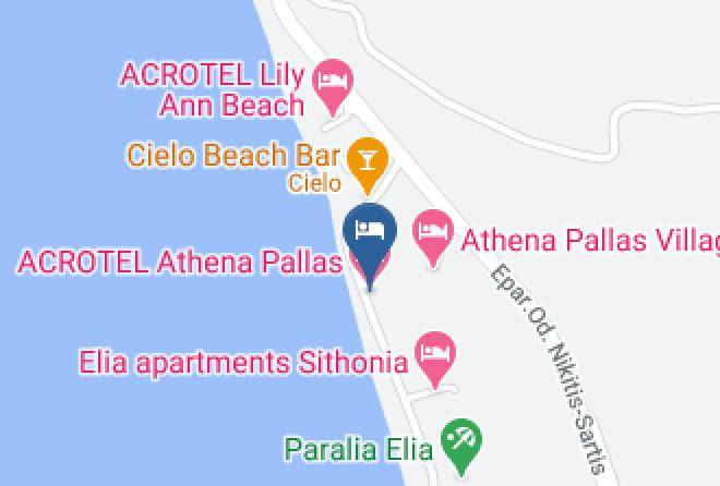Khalkidhiki - Acrotel Athena Pallas Maps