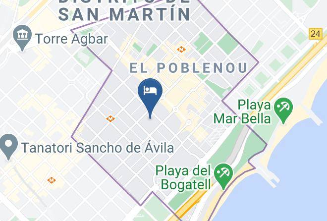 Barcelona - Hotel Acta Voraport Maps