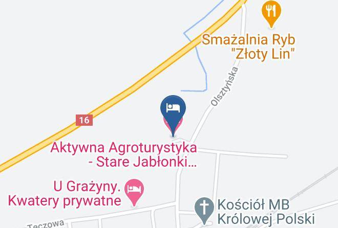 Ostrodzki - Active Agritourism Stare Jablonki Maps