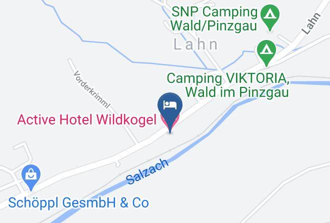Zell Am See - Active Hotel Wildkogel Maps