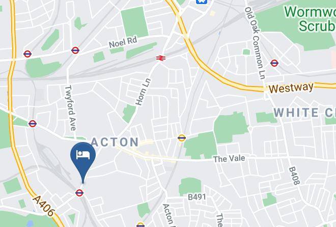 London - Acton Town Hotel Maps