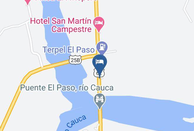 Santa Fe De Antioquia - Acuarela Del Rio Hosteria Maps