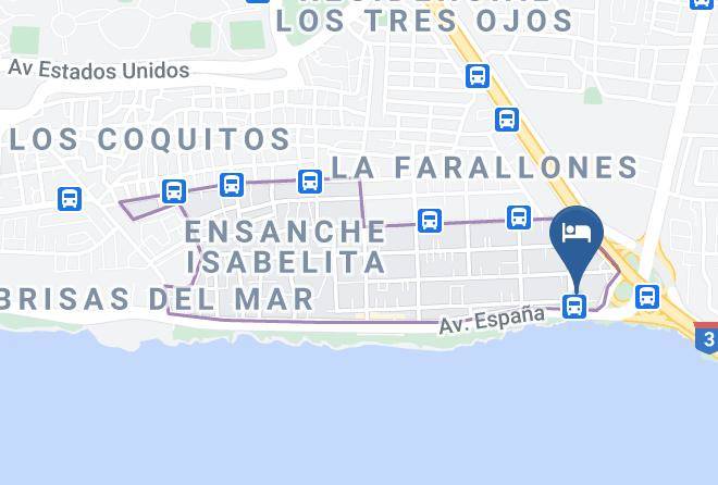 Santo Domingo Este - Acuarium Resort Hotel Maps