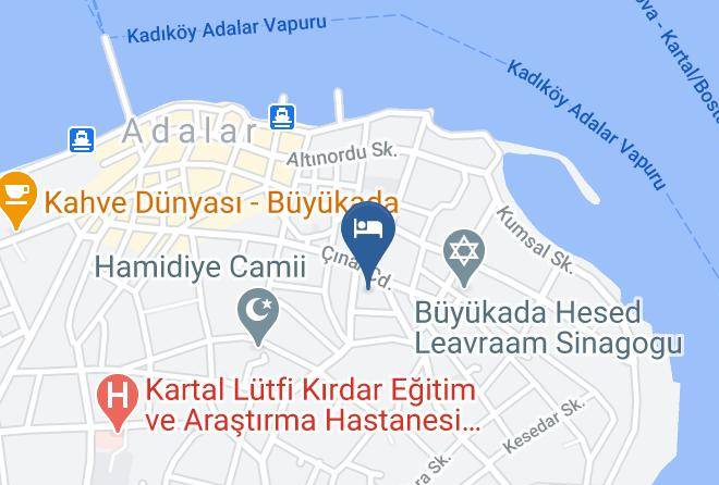 Adalar - Ada Antik Otel Maps