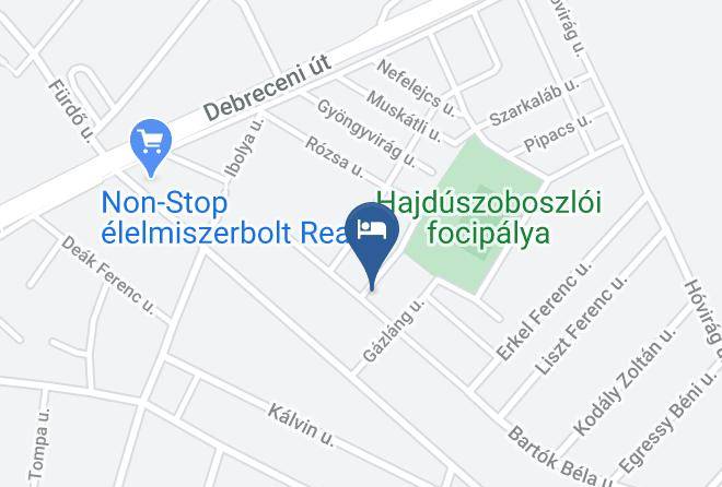 Hajduszoboszlo - Ada Apartmanok Maps