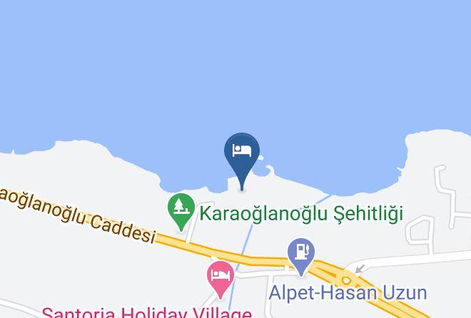 Alsancak - Ada Beach Hotel Maps