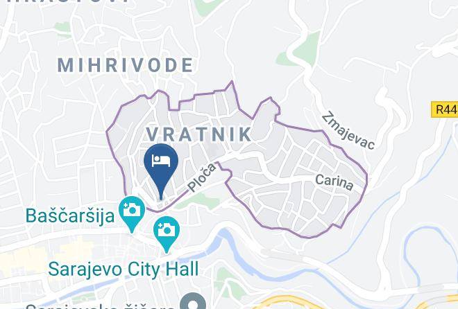 Sarajevo - Ada Hotel Maps