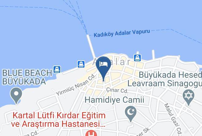Adalar - Ada Inan Butik Otel Maps