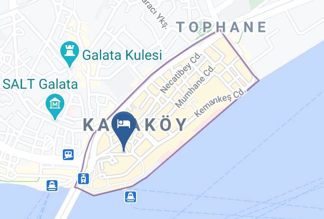 Beyoglu - Adakarakoy Hotel Maps