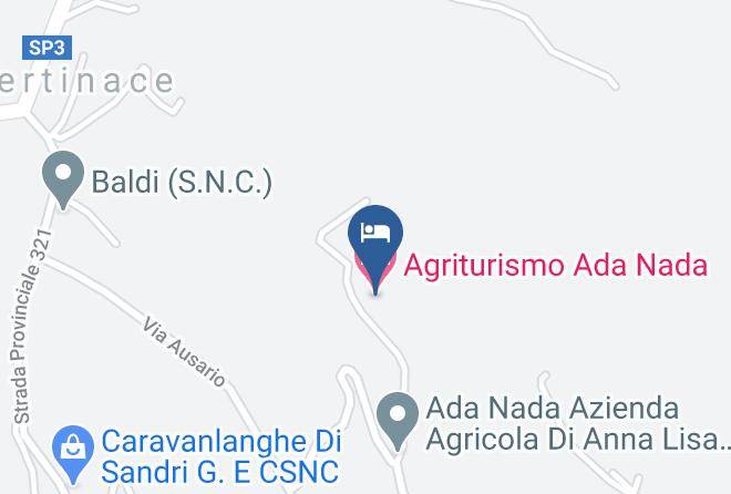 Cuneo - Agriturismo Ada Nada Maps