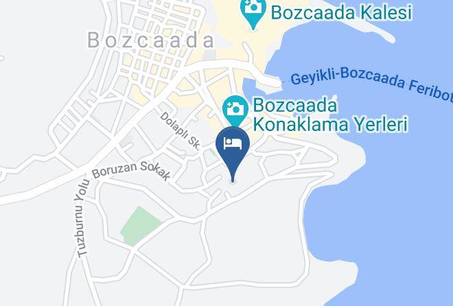 Bozcaada - Ada Otel Maps