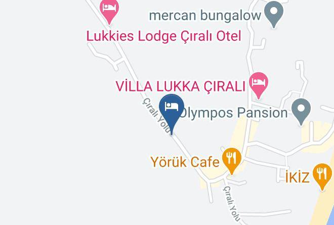 Antalya - Adabella Pansiyon Maps