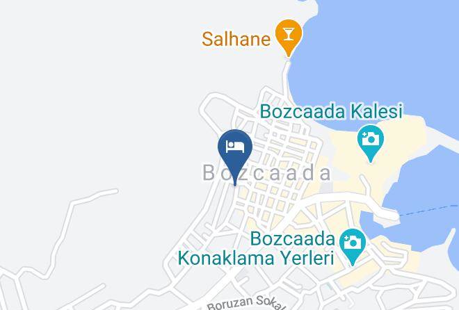 Bozcaada - Dafne Pansiyon Maps
