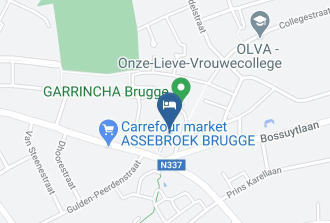 West Flanders - Adagio B&b Maps