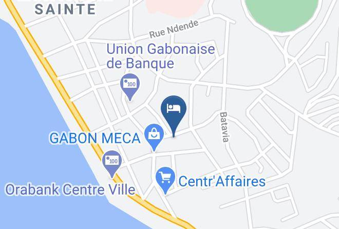 Libreville - Adagio Hotel Maps