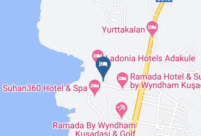 Kusadasi - Adakule Otel Maps