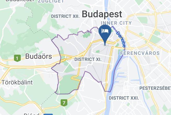 Budapest 11 Kerulet - Adalbert Haz Maps
