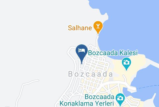 Bozcaada - Adali Konukevi Maps