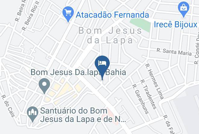 Bom Jesus Da Lapa - Adaltos Hotel Maps